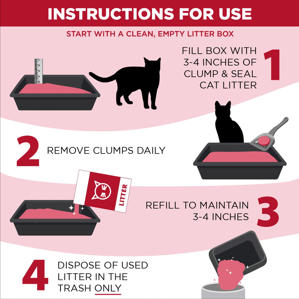Clump & Seal Cat Litter with Ultra Odor Blasters, Multi-Cat Formula, Scented, 28 Lbs