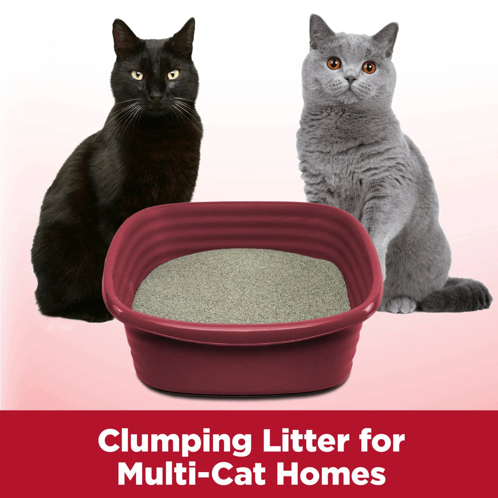 Clump & Seal Cat Litter with Ultra Odor Blasters, Multi-Cat Formula, Scented, 28 Lbs