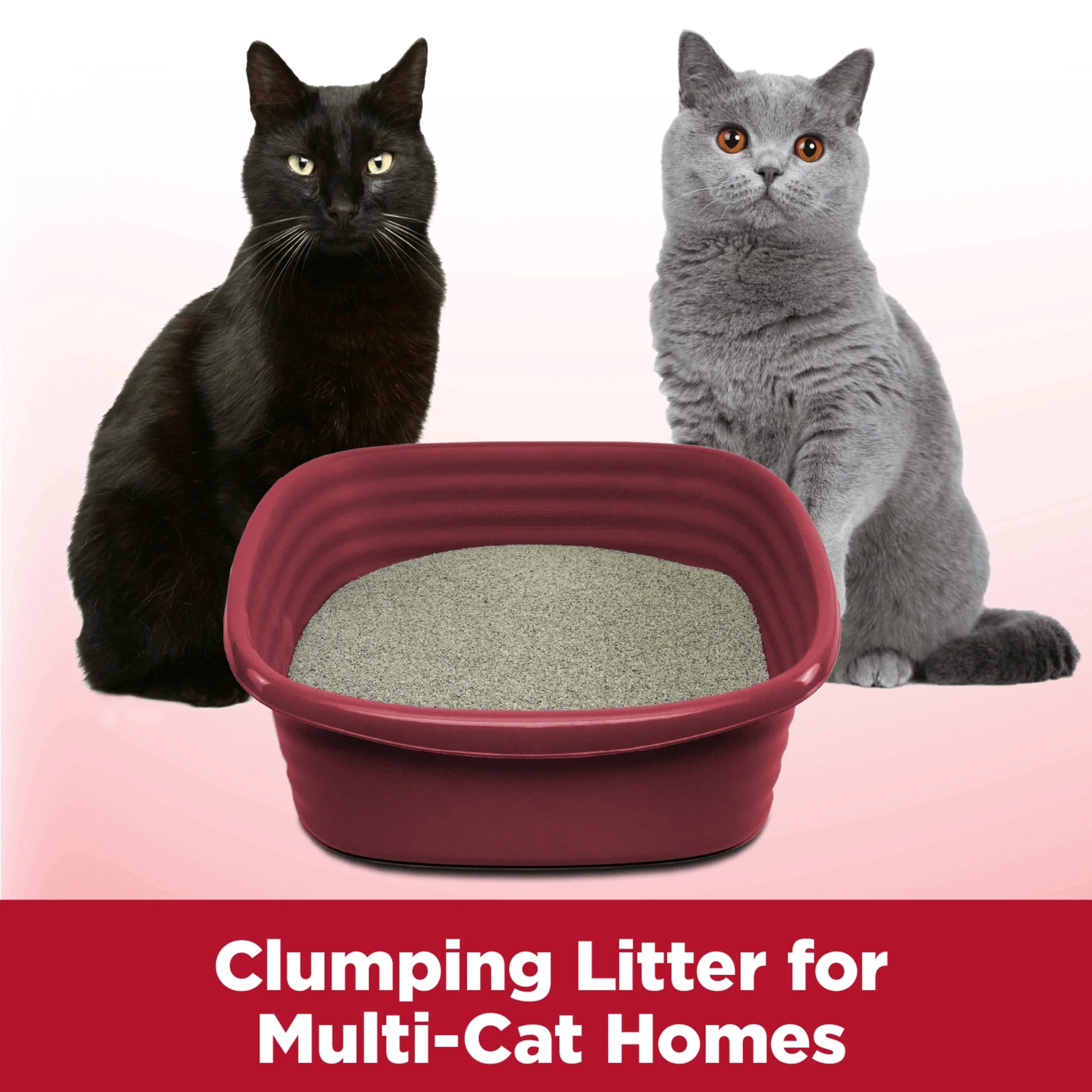Clump & Seal Cat Litter with Ultra Odor Blasters, Multi-Cat Formula, Scented, 28 Lbs